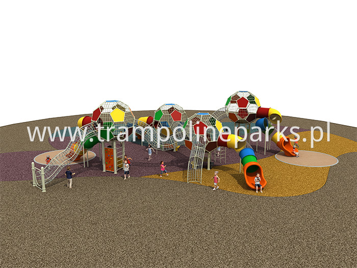 Climbing & Slides Combination Kids Playground